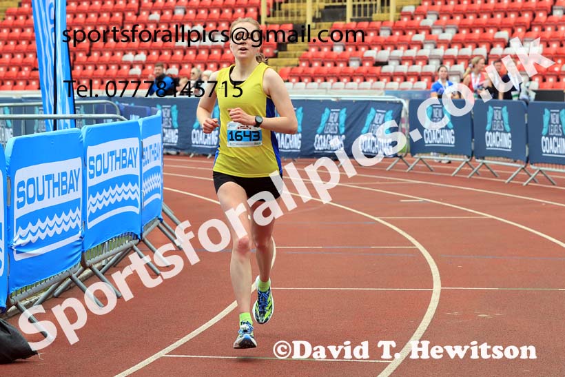 Gateshead Half Marathon, 2024 Gateshead Marathon, Half Marathon and 10k, Gateshead Stadium.  Photo: David T. Hewitson/Sports for All Pics